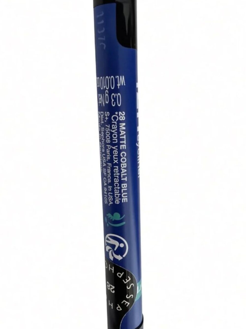 Sephora Collection 12H Retractable Eyeliner Matte Cobalt Blue New